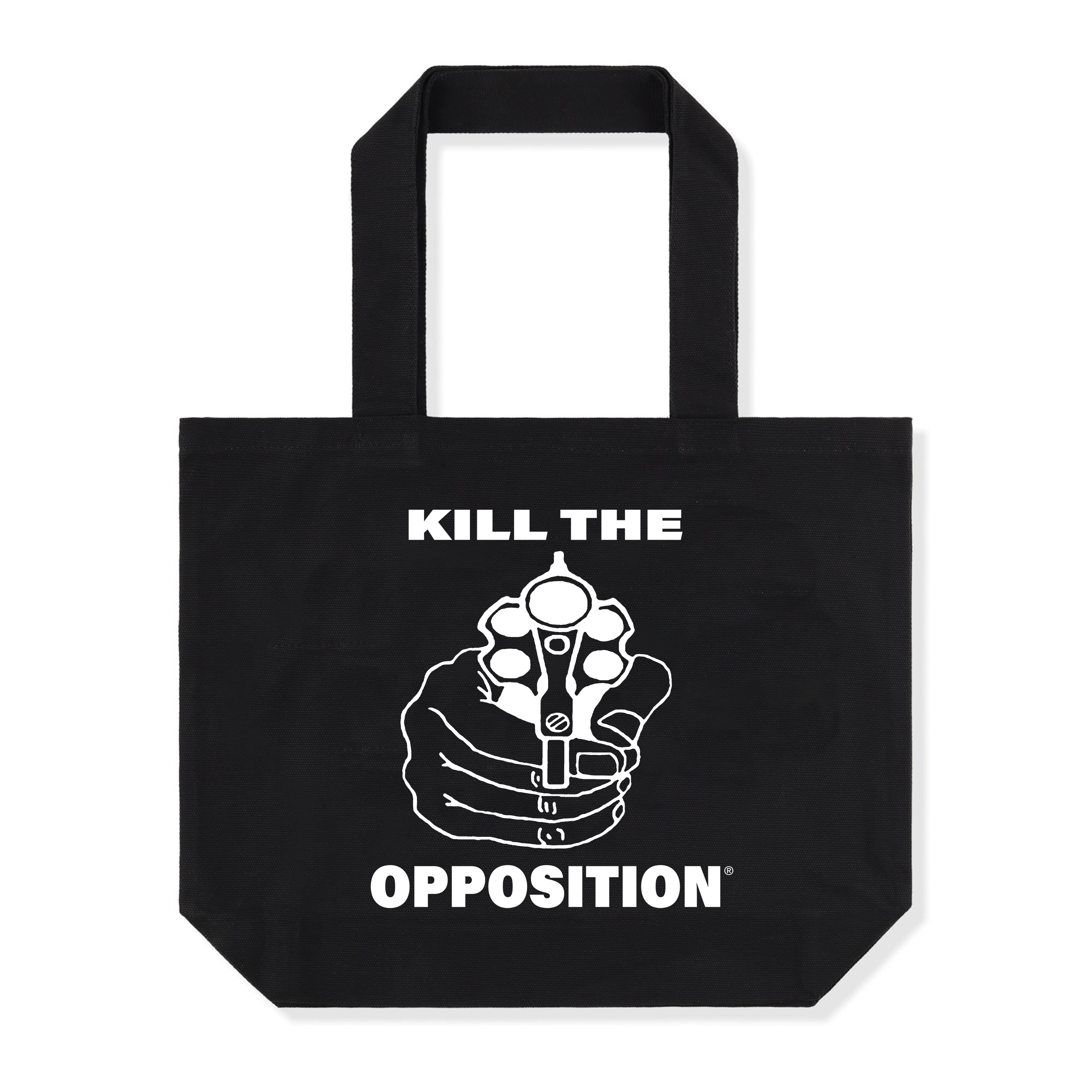 DEFENSE LOGO TOTE BAG (BLACK)