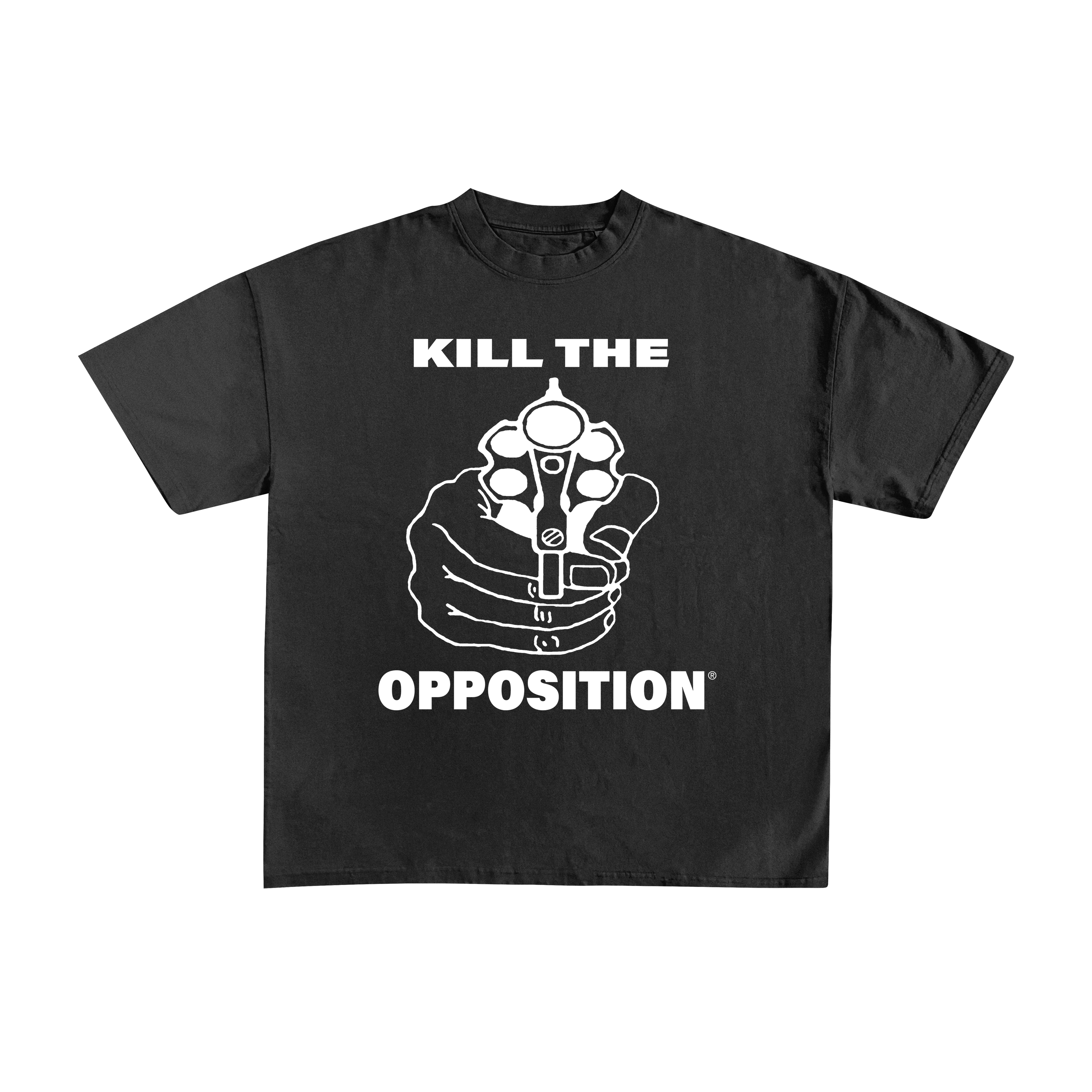 DEFENSE LOGO T-SHIRT (BLACK)