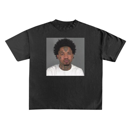 MUGSHOT LOGO T-SHIRT (BLACK)