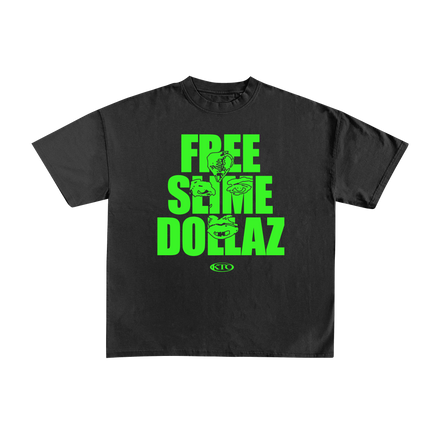 FREE SLIME DOLLAZ FACECARD LOGO T-SHIRT