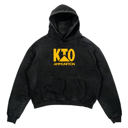 AMMUNITION LOGO PULLOVER HOODIE (YELLOW)