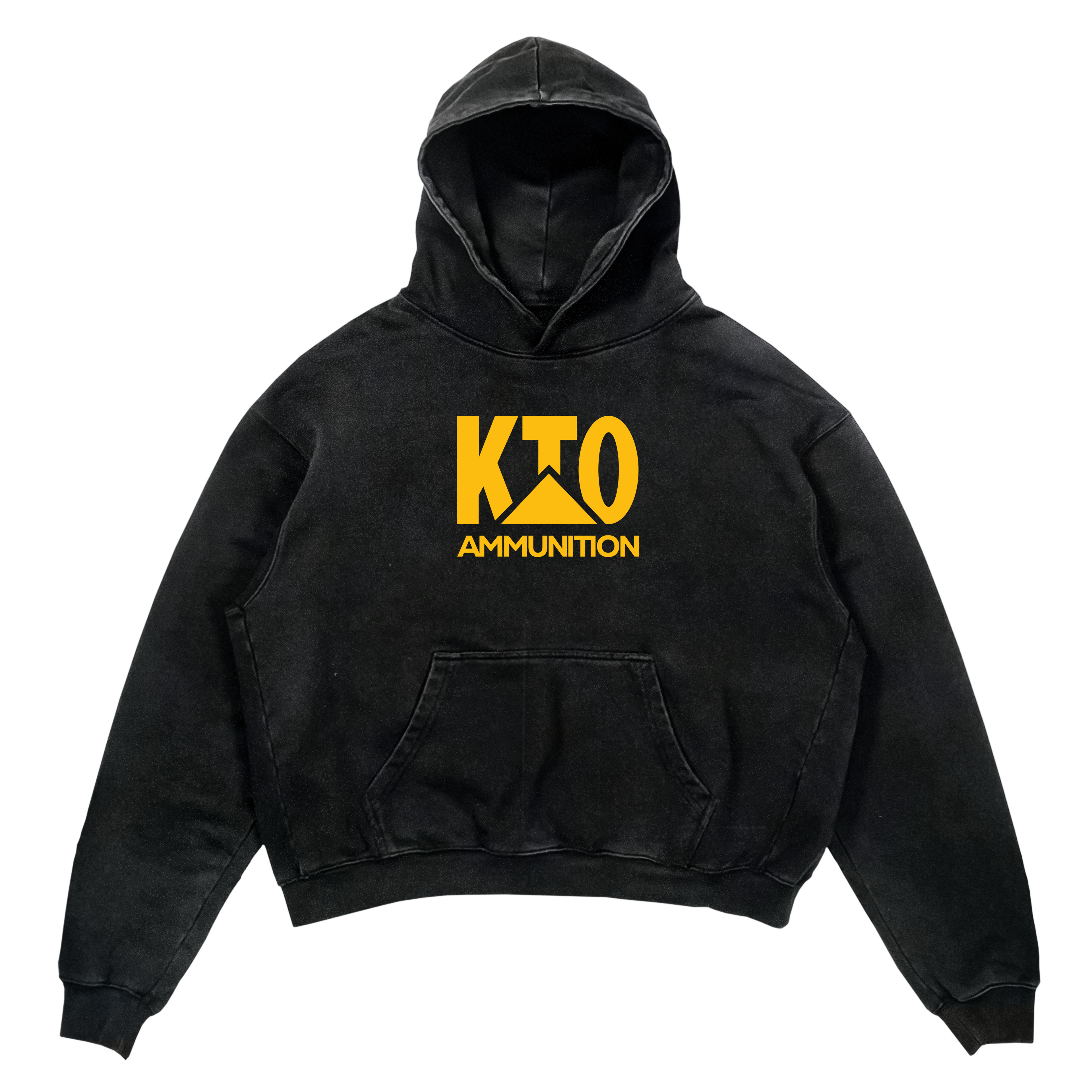 AMMUNITION LOGO PULLOVER HOODIE (YELLOW)