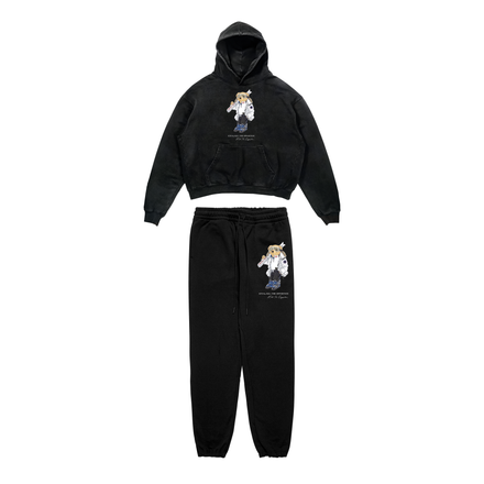 SEASON THREE KTO BEAR LOGO SWEATSUIT